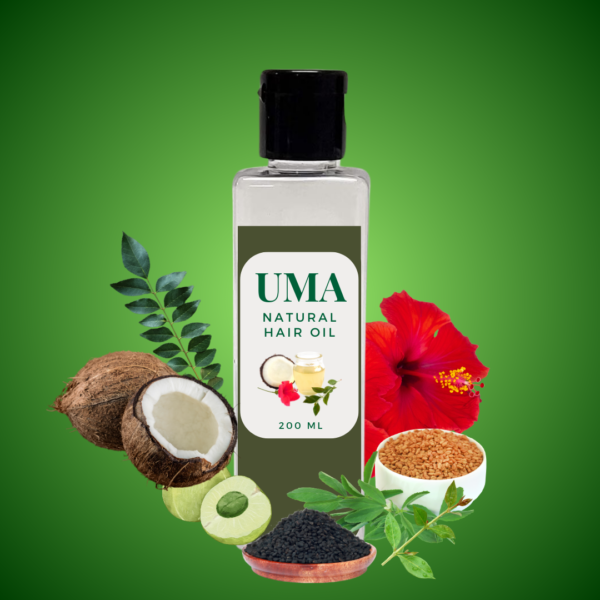 UMA Hair Oil 200ml - Image 3