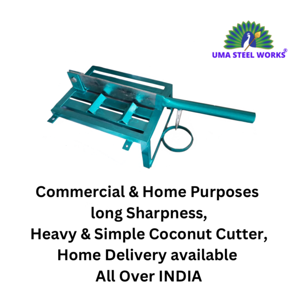 Table top tender coconut cutting machine