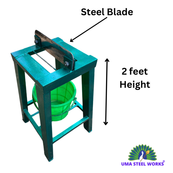 temple coconut cutter, temple coconut cutting machine, coconut breaker for temple, Pooja coconut cutter, umalife, Uma steel works