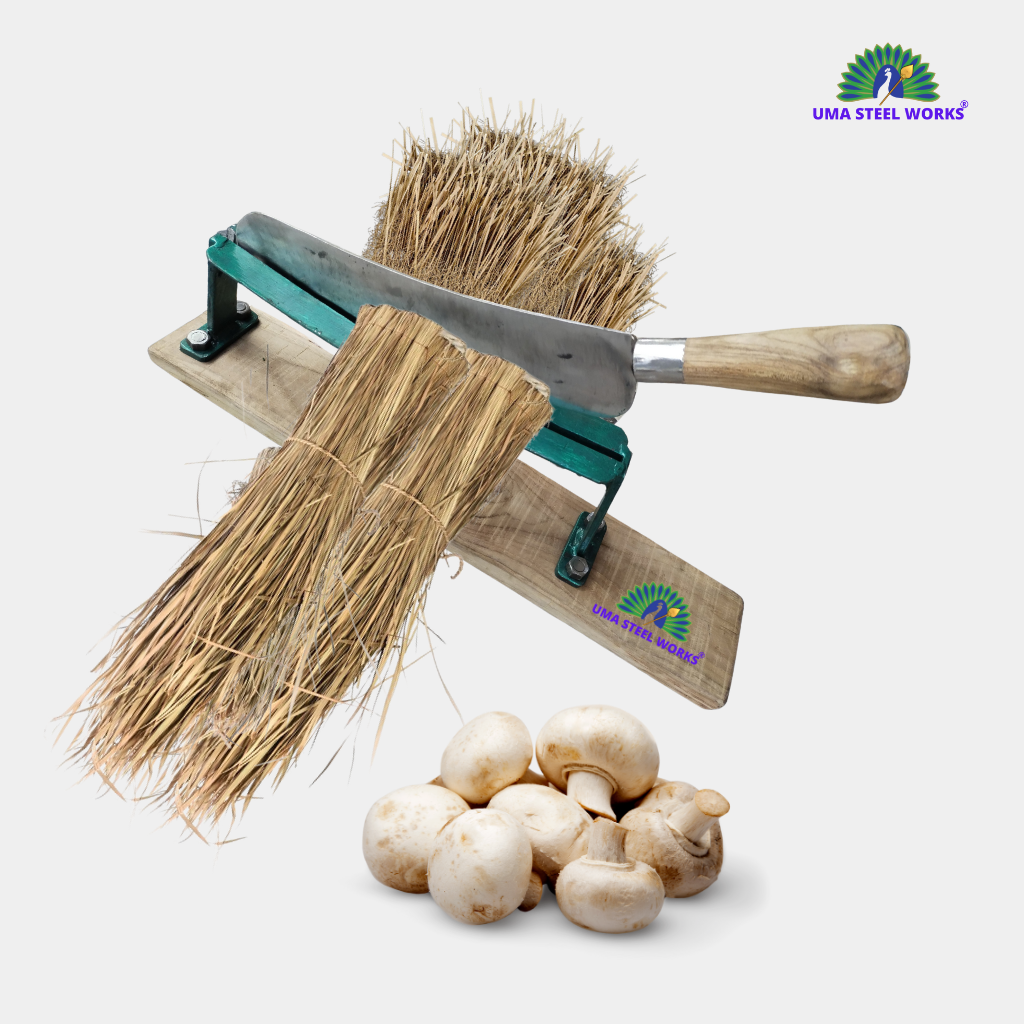 Mushroom Straw grass cutter, umalife, Manual grass cutter,