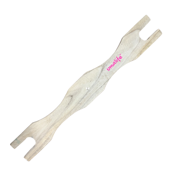 Wooden cradle separator for baby cradle, durable polished wood divider for safe and comfortable infant sleeping support