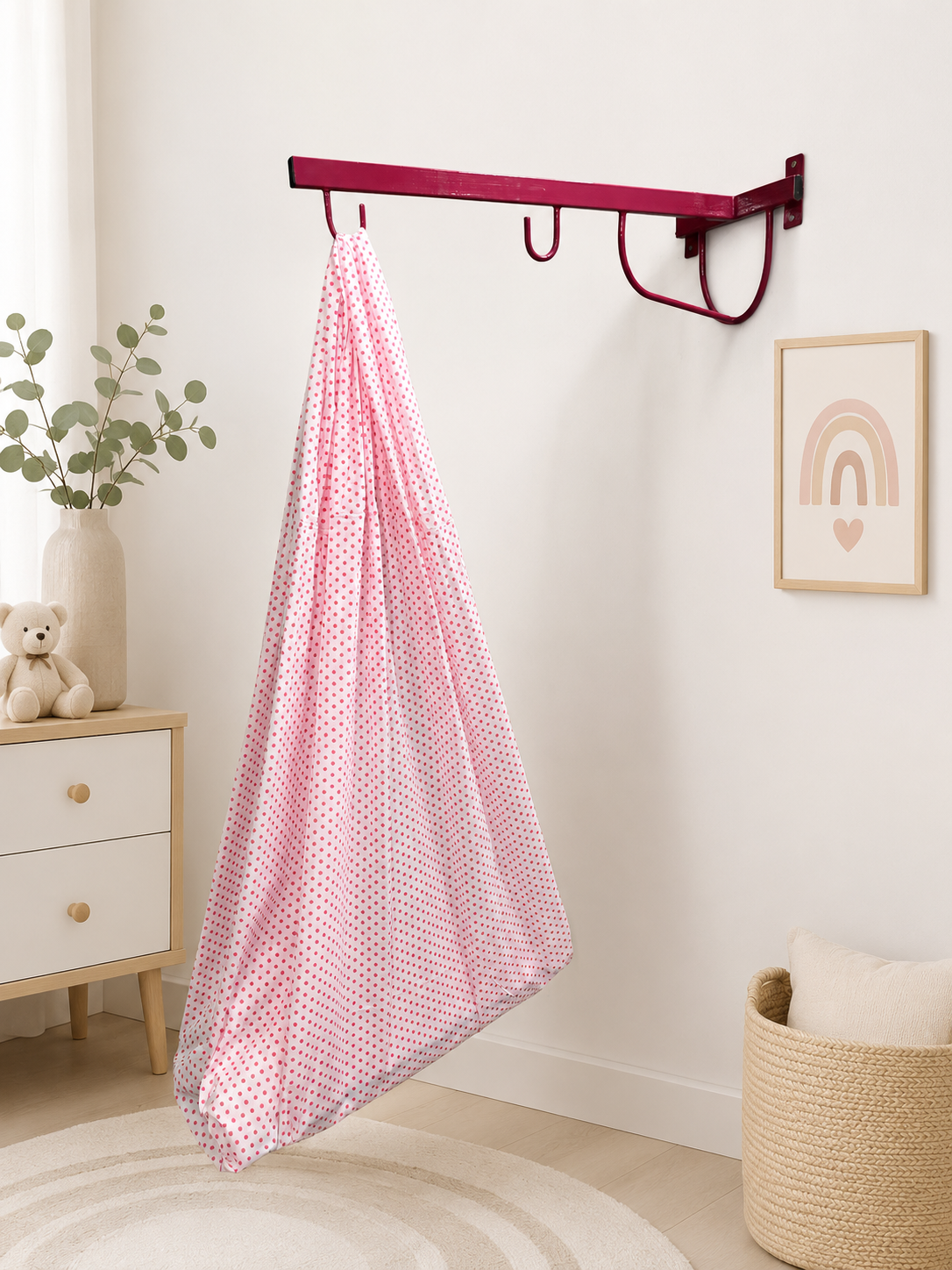 Wall Baby Hanger – Safe, Strong & Space-Saving Baby Cradle Solution for Modern Homes