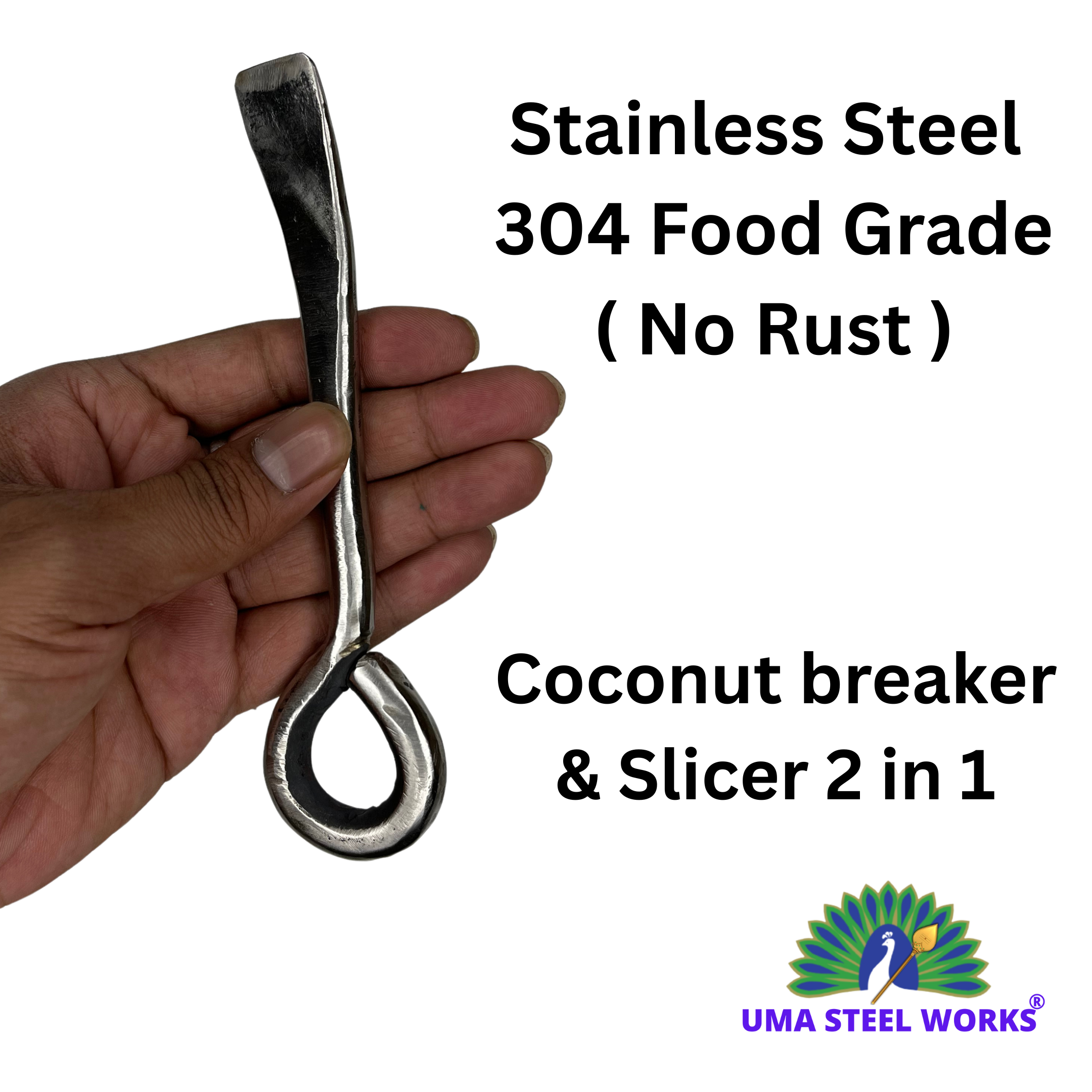 coconut slicer stainless steel