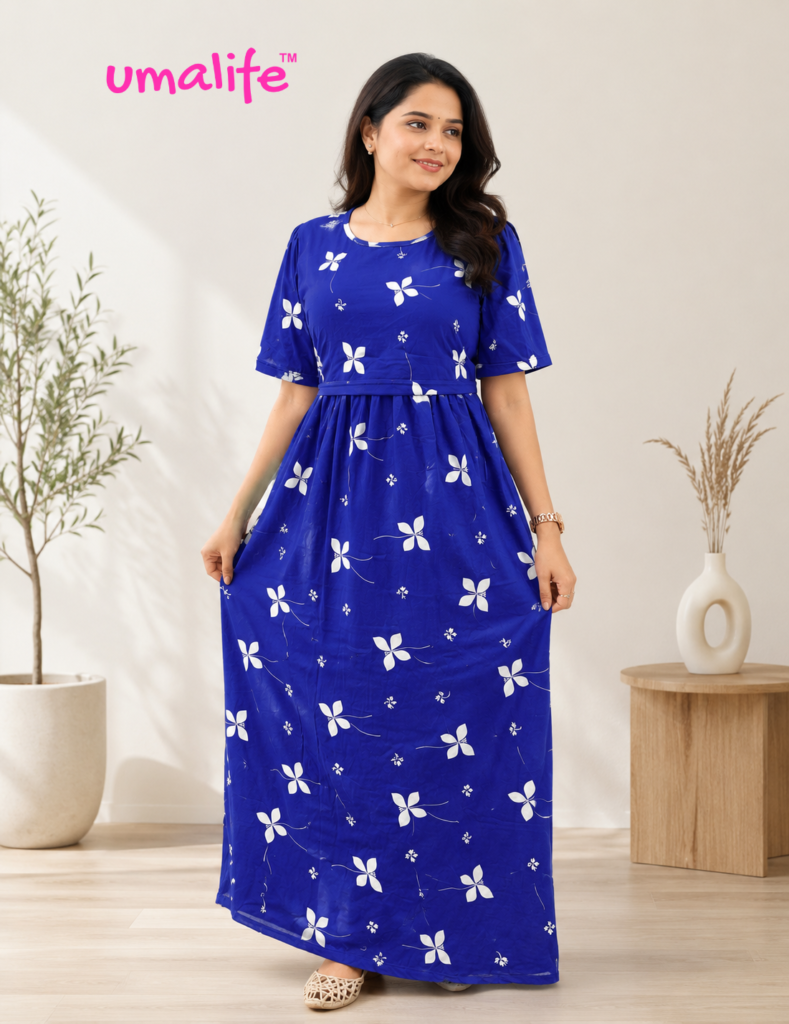 Cotton Zipless Feeding Maternity Wear for Pregnancy and Breastfeeding by umalife